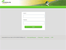 Tablet Screenshot of kundenportal.agravis.de